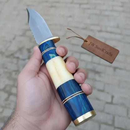 Hunting Knife with High Carbon Steel Blade | JW SteelCrafts