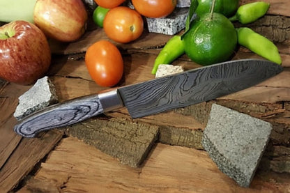 Custom Handmade Damascus Steel Chef knife/Kitchen Knife/Perfect Gift  DK-060