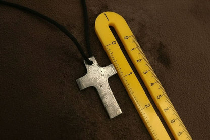 Custom Handmade Damascus steel Viking pendant /Thor Hammer Pendant DE-0013