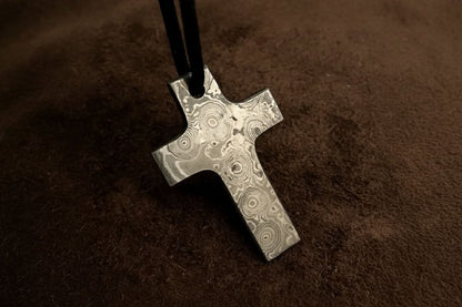 Custom Handmade Damascus steel Viking pendant /Thor Hammer Pendant DE-0013