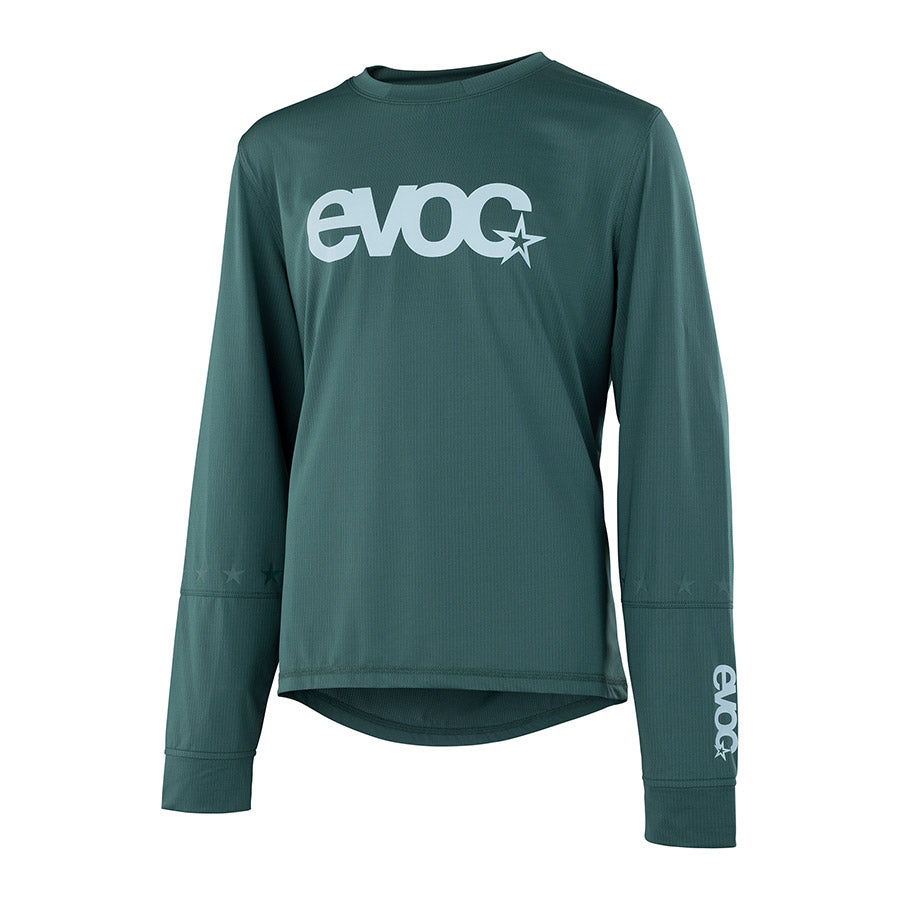 EVOC Kids Jersey Youth Jersey Long Sleeve Green JS