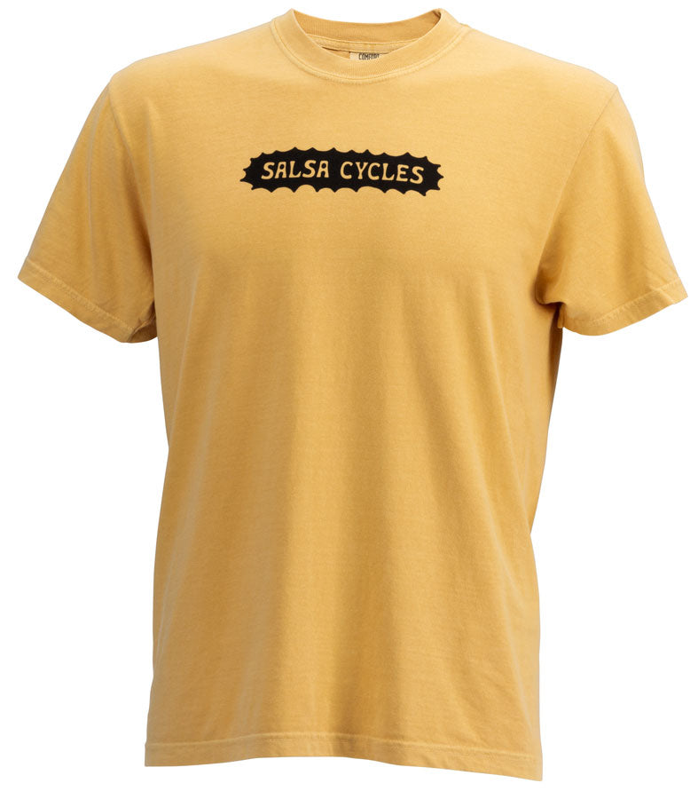 Salsa Taco Time Short Sleeve T-Shirt - Mustard Large