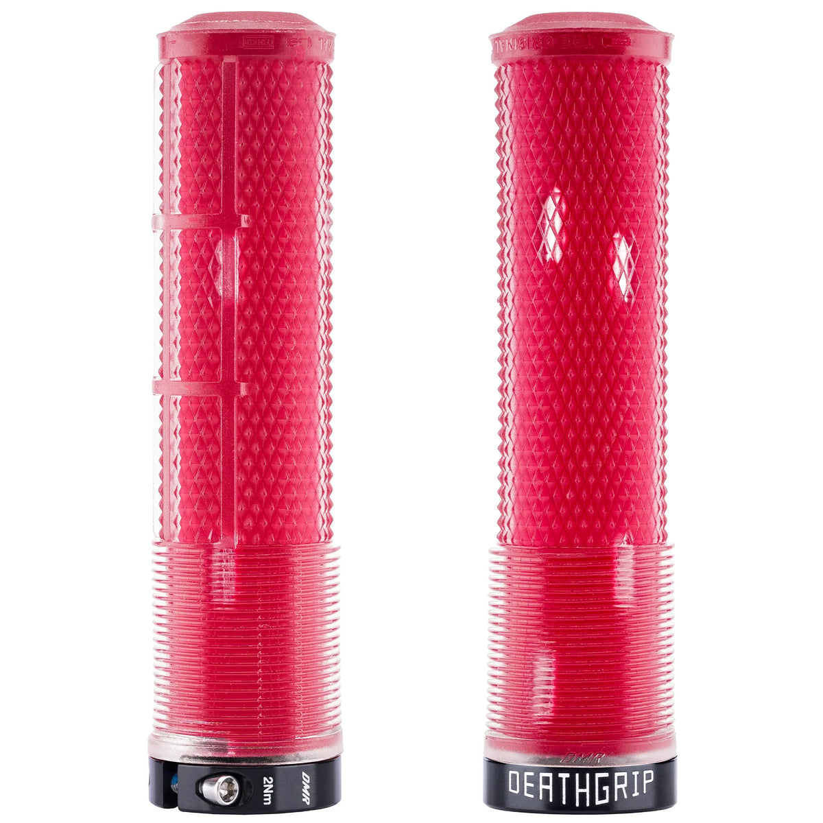 DMR Flangeless Deathgrip2 Thin Clear Red