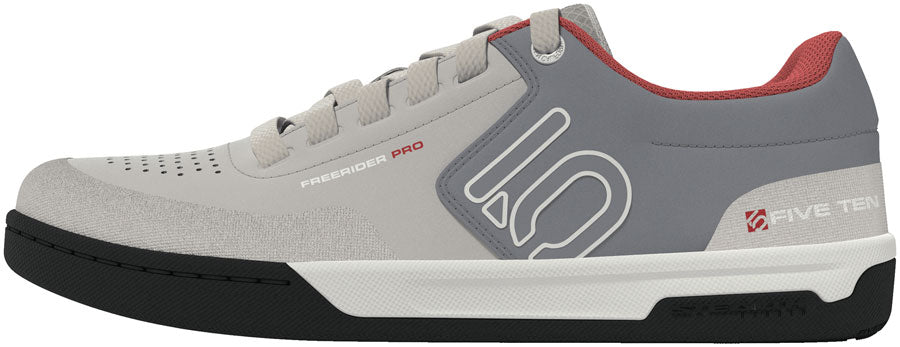 Five Ten Freerider Pro Flat Shoes - Men's Alumina/Off White/Gray 3 11
