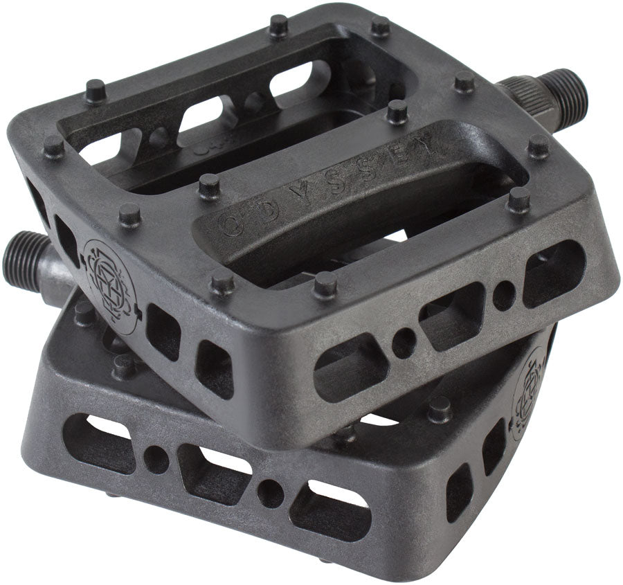 Odyssey Twisted Pro PC Pedals - Platform Composite/Plastic 9/16" Black