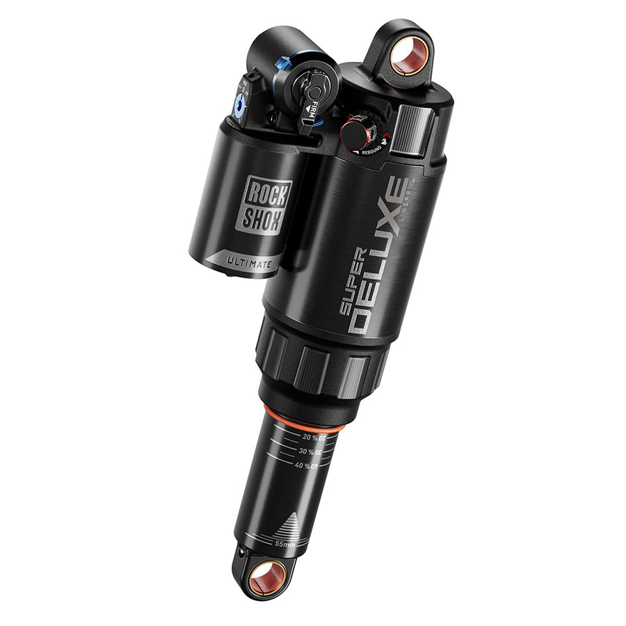 RockShox Super Deluxe Ultimate D1 Rear shock 230x57.5 Shaft Eyelet: Standard Body Eyelet: Standard Token Loc 2 Reb55/Comp30 Lockout45 Santa Cruz Bronson 5 (2025+)
