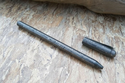 Damascus Knife Handmade - 06'' Damascus steel Ball point DE-0084