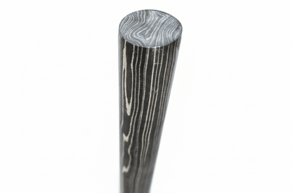 5 Inch Damascus Steel Round Bar Rod for Ring Making Material