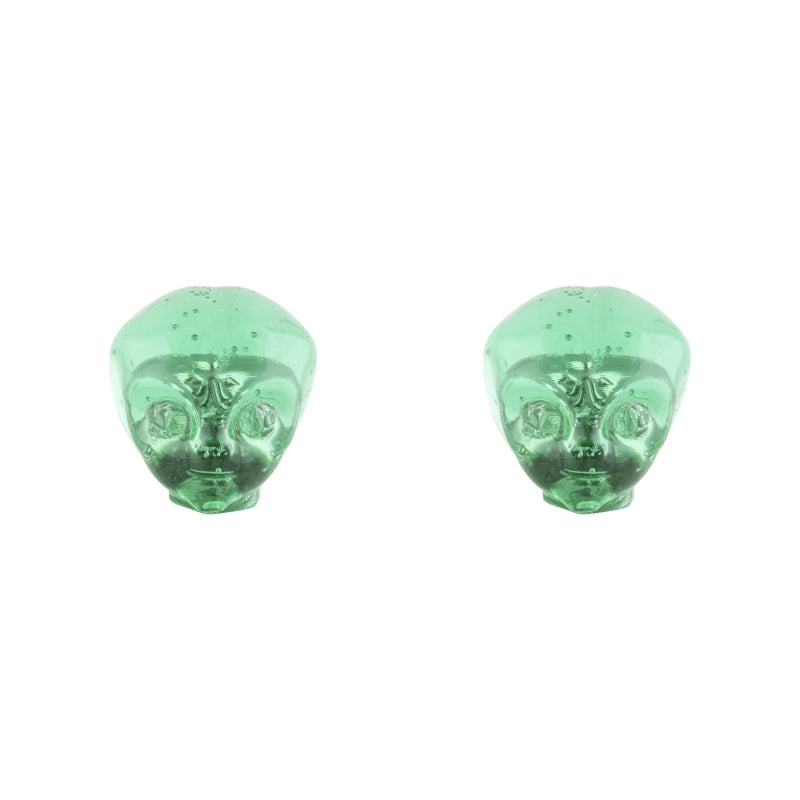 Alienation E.T. Valve Caps Alien Head Green SV