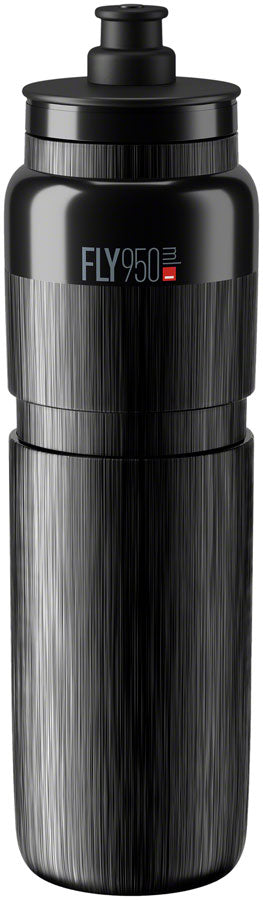 Elite Fly Tex Water Bottle - 950ml Black