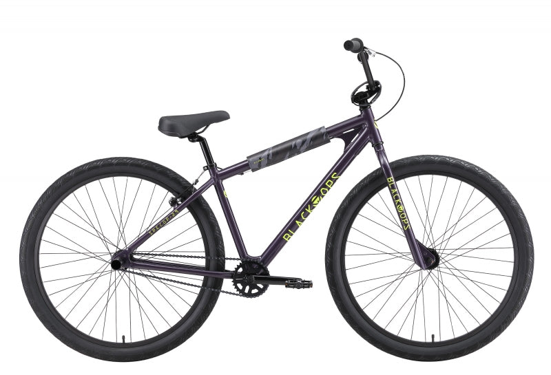 Black ops SpecOp-29 Step-Over 17` Midnight Purple Metallic 29` Anodized Black 1 Speed V-Brake