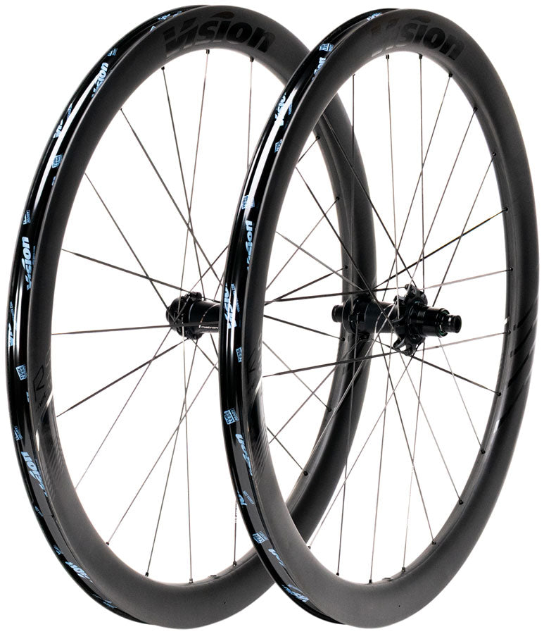 Vision Metron RS 45 Wheelset - 700 12 x 100mm/12 x 142mm Center-Lock XDR Carbon BLK