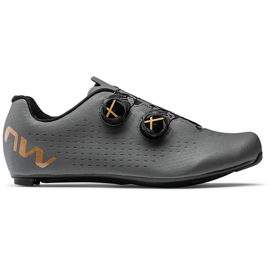 Northwave Revolution 3 Road Shoes Grey/Gold 40