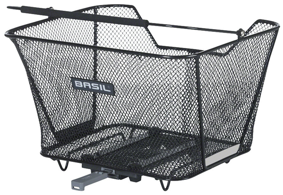 Basil Lesto MIK Rear Basket - Black