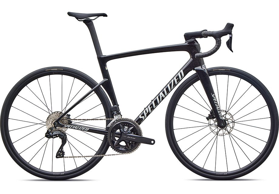 2027 Specialized Tarmac Sl9 Comp Di2 Bike Gloss Charcoal Tint / Dolomite Metallic 44