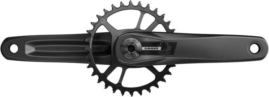 SRAM S200 Eagle Crankset - 175mm 32t Steel Chainring Aluminum Crankarms DUB Spindle BLK 52mm Chainline B1