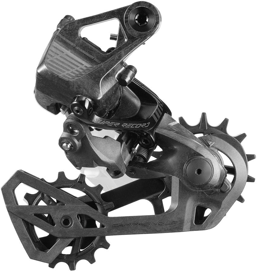 Campagnolo Super Record 13 WRL All Road Rear Derailleur - 13-Speed Wireless Medium Cage Standard Mount w/o Battery Clutched BLK