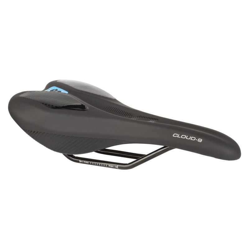 Cloud-9 Kush Plus Narrow  Steel Memory Foam Black 270mmx141mm