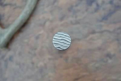 Twisted Damascus Steel Round Bar For Knife Guard/ring Jewelry Making