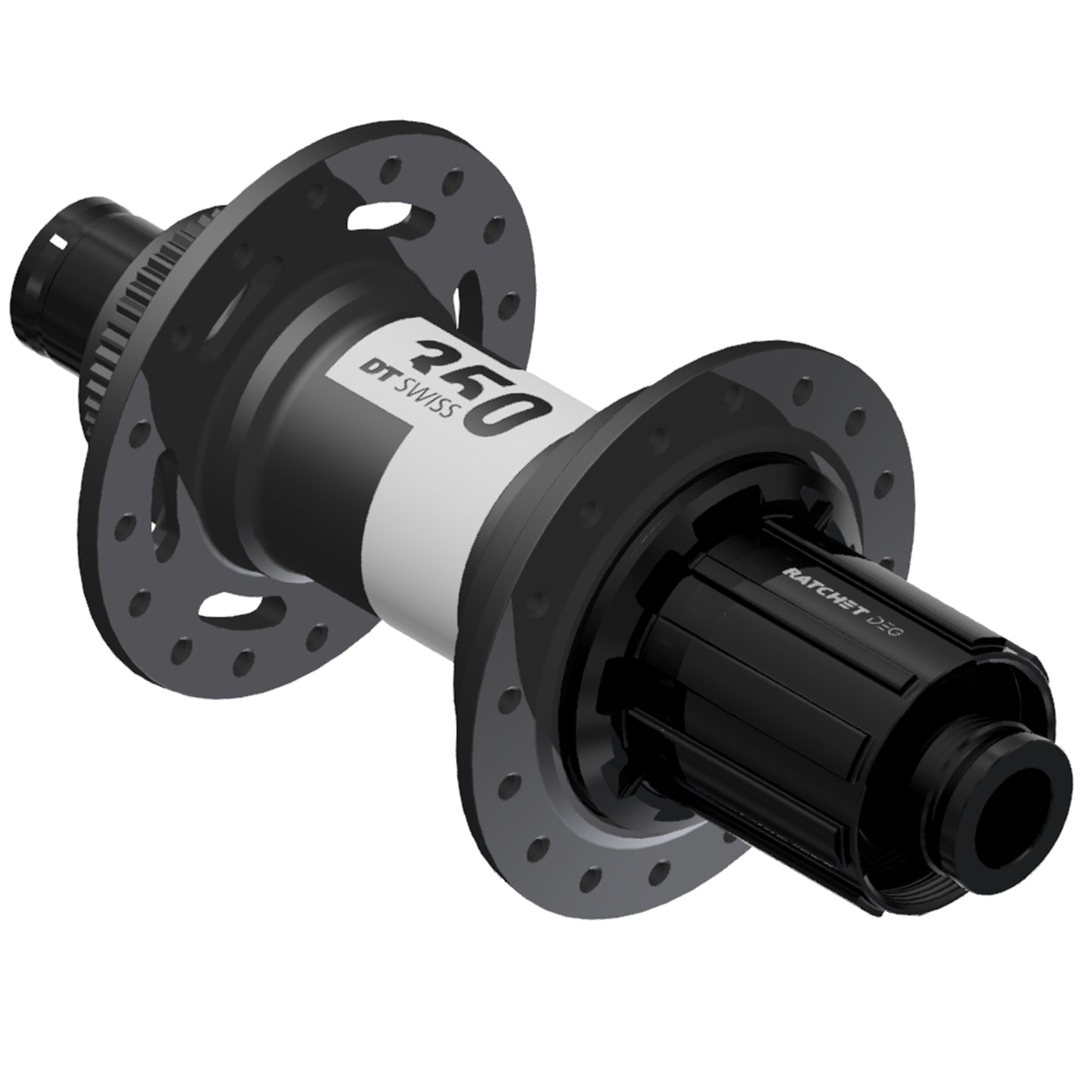 DT Swiss 350 DEG Rear Hub - 12 x 148mm Center-Lock HG 11 MTN Black 28H 72pt