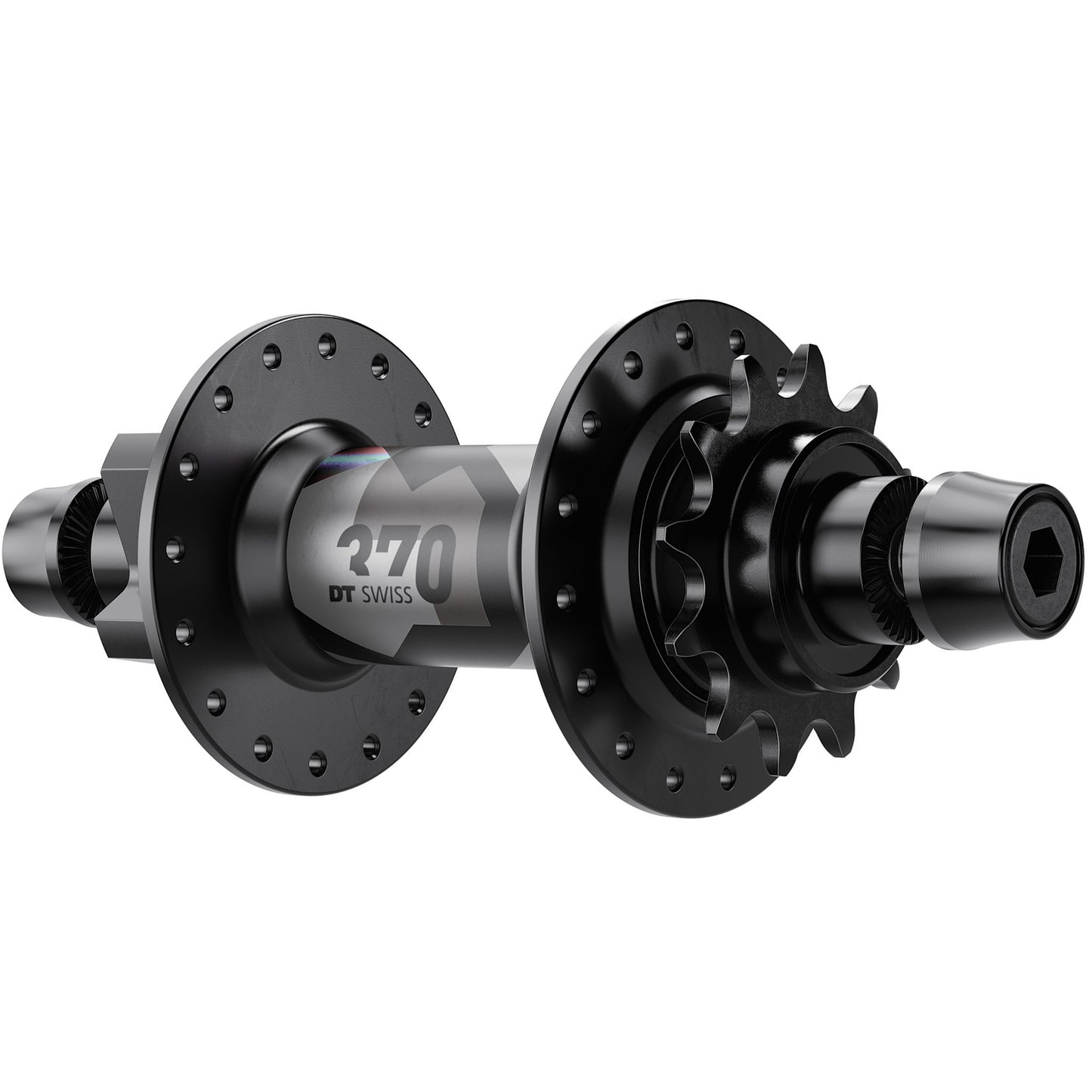 DT Swiss 370 DJ 6B Disc Rear Hub 32h 10x135mm nutted