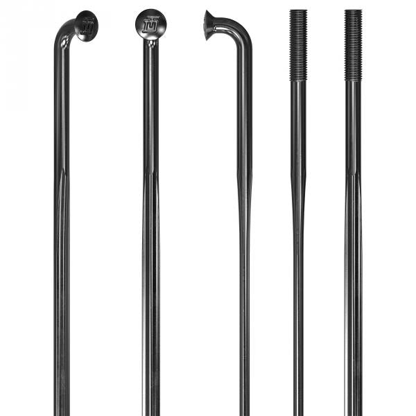 DT Swiss Revolite Spokes - 2.0/1.3/2.3 292mm J-bend Black Box of 20