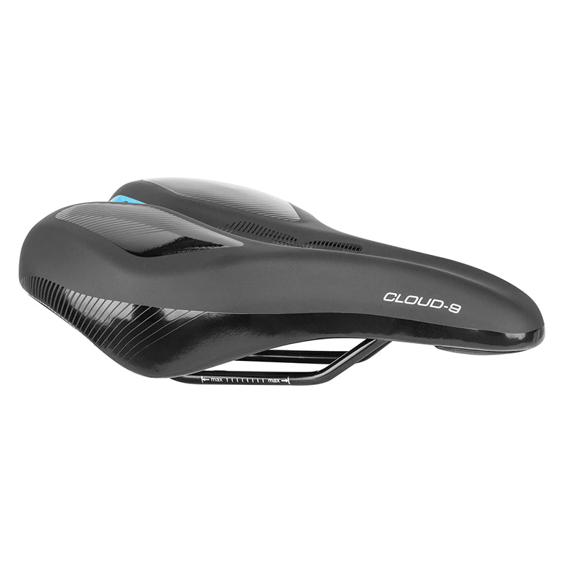 Cloud-9 Kush Plus Comfort  Steel Memory Foam Black 270mmx192mm