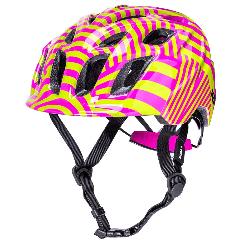 Kali Chakra Child Lighted Highwire Helmet XS Neon Lemonad