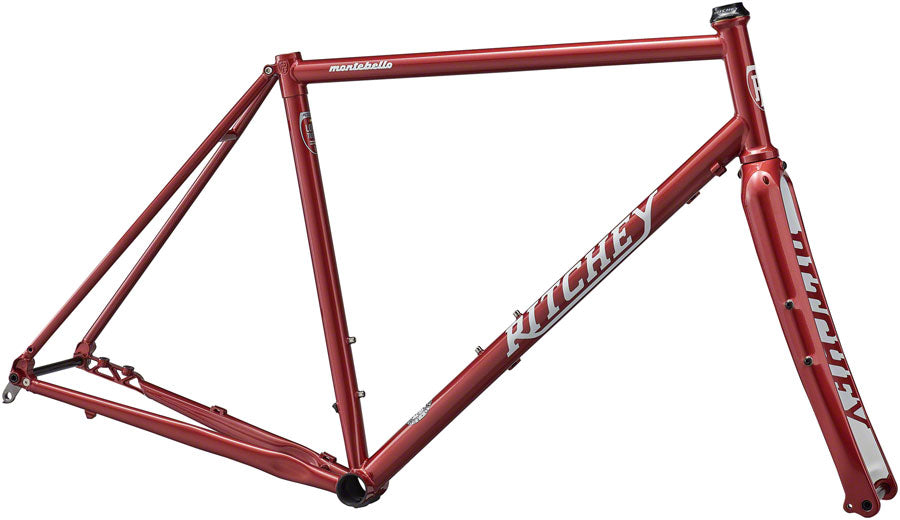 Ritchey Montebello Frameset - 700c Steel Hot Sauce Medium