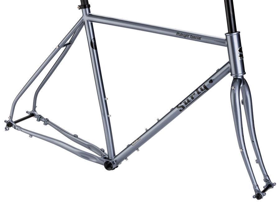 Surly Midnight Special Frameset - 650b/700c Steel Stainless Teal 60cm