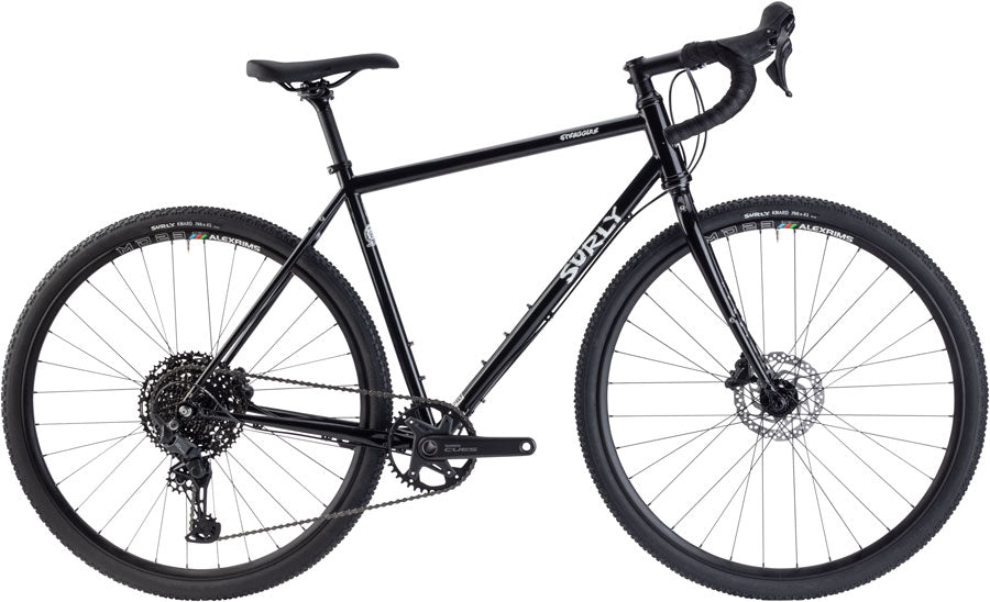Surly Straggler Bike - 700c Steel Cues 1x11 Hi-Viz Black 56cm