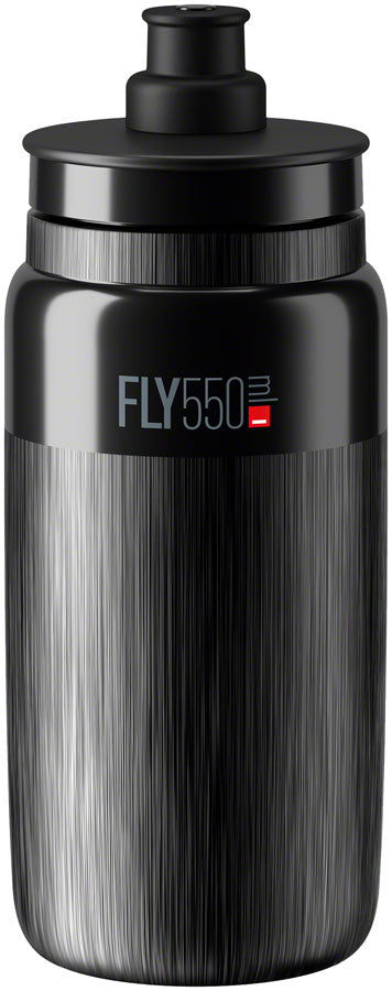 Elite Fly Tex Water Bottle - 550ml Black