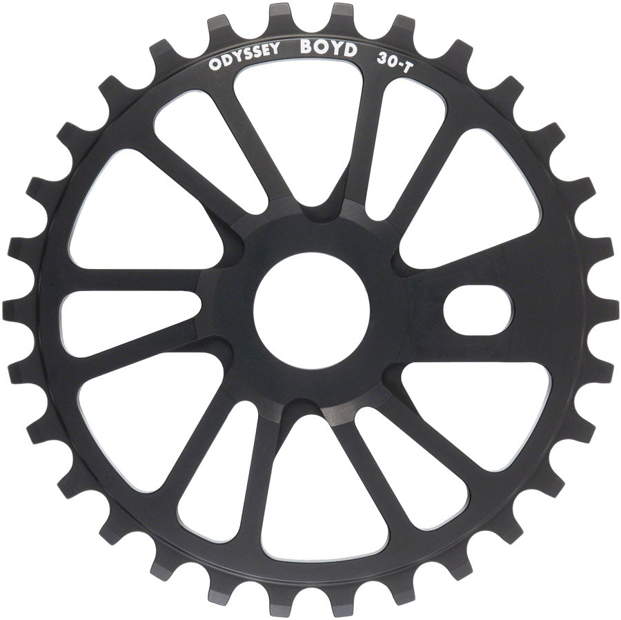 Odyssey Boyd Sprocket - 30t CNC Machined 7075-T6 Aluminum Black