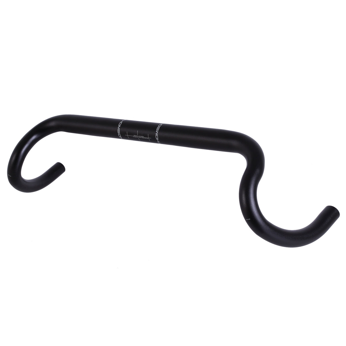 Thomson Dirt Drop Alloy Road Bar (31.8) 44cm Black