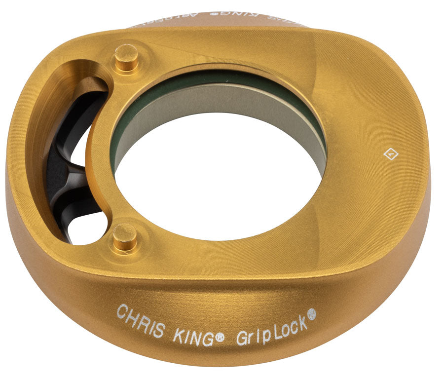 Chris King AeroSet 3 Headset Bearing Cap Assembly - For FSA System Matte Gold 50th Anniversary