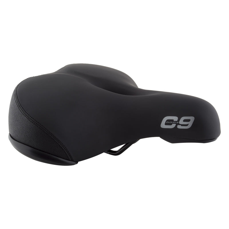 Cloud-9 Support XL Air Flow Cruiser Steel Multi-Stage Foam Soft Touch Vinyl Elastomer Suspension Black 11x11.25`