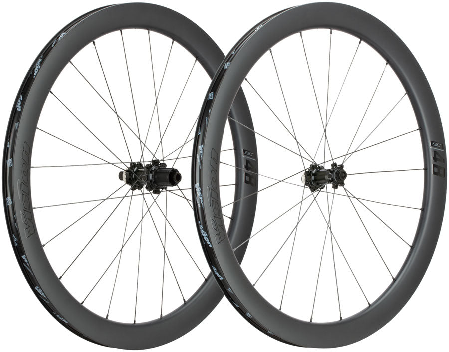 Vision SC48 i25 Wheelset - 700 12 x 100mm/12 x 142mm Center-Lock HG 11/12 Carbon BLK