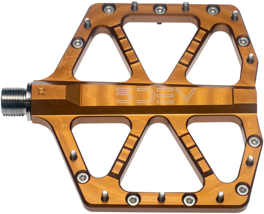 5DEV Jumpline Pedals - Platform Aluminum 9/16" Kash