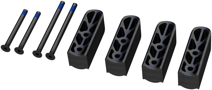 Vision Stack Spacer Kit For Team Clip-on Aero Bars Stack Height Adjustment – Alloy