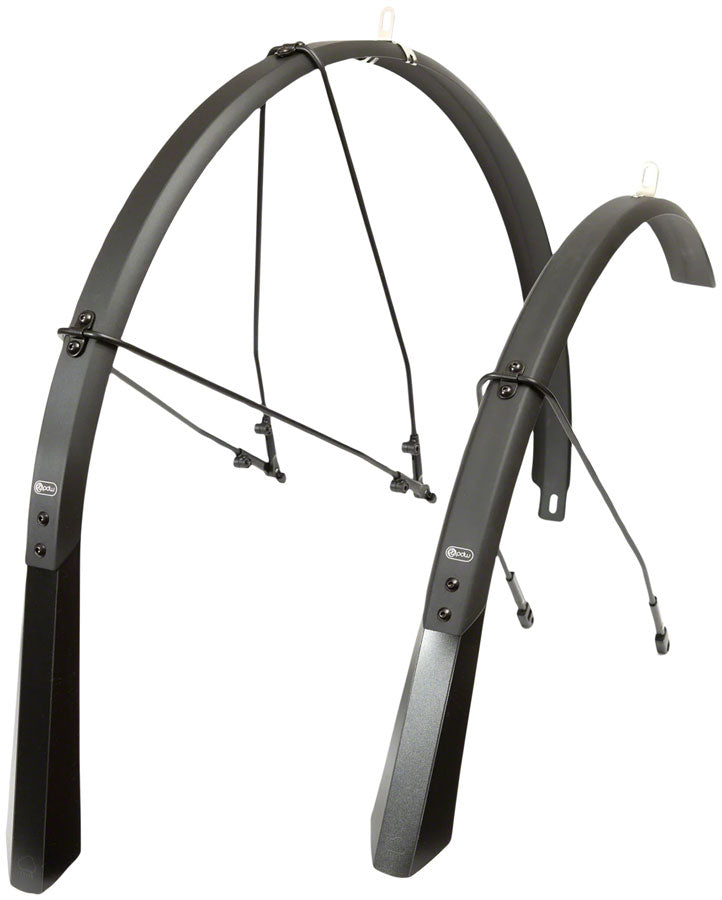 Portland Design Works Full Metal Fenders - 650 x 55mm Black