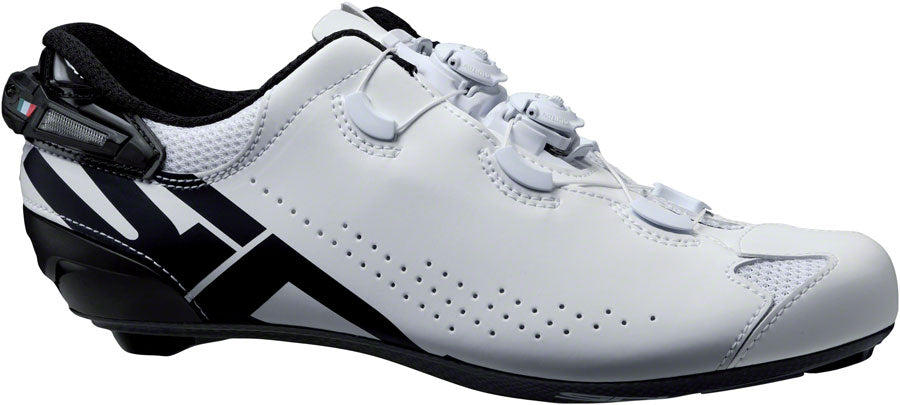 SIDI Shot 2S Road Shoes - White/Black 40.5