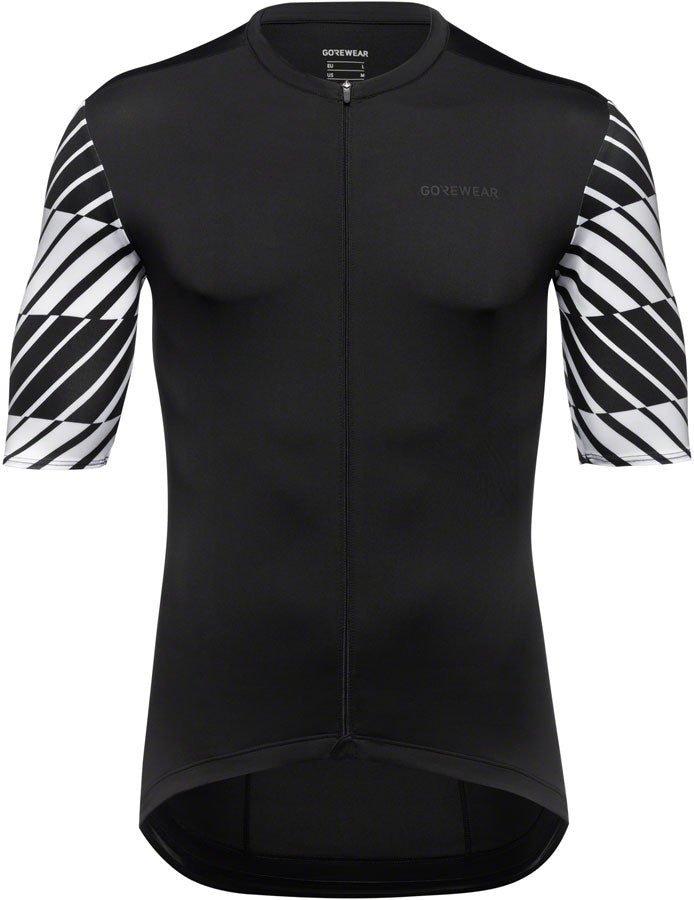 Gorewear Swiftride Optical Jersey - Black/White Men's 2X-Large