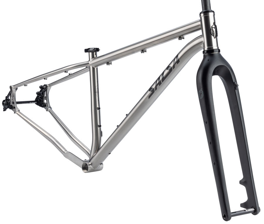 Salsa Fargo 32 Ti Frameset - 32" Titanium Brushed Titanium X-Large