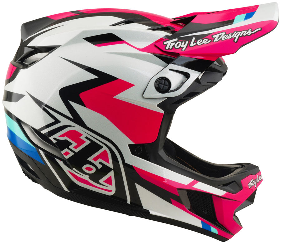 Troy Lee Designs D4 Polyacrylite Helmet – Roamer Magenta Small