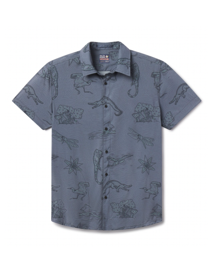 EL MANGLAR - MOJAVE PERFORATED BUTTON UP