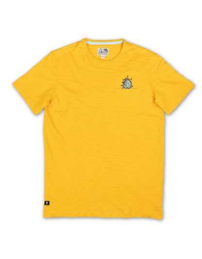 EL SATIVO AGAVE - SLUB PIMA POCKET TEE