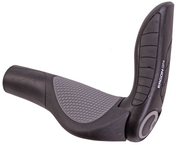Ergon GP4 Grips - Lock-On Large Black/Gray