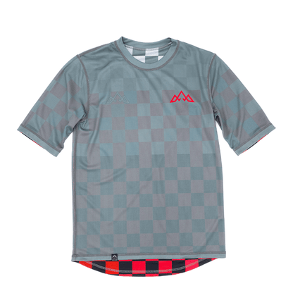 Mullet Reversible Ride Jersey (S/S) - Trickle Check