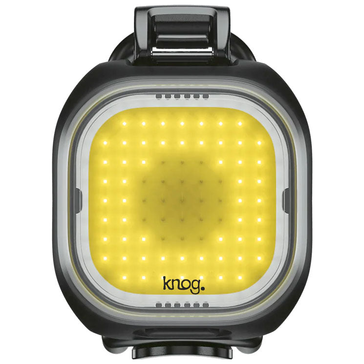 Knog Blinder Mini Light Square Pattern Front Black  