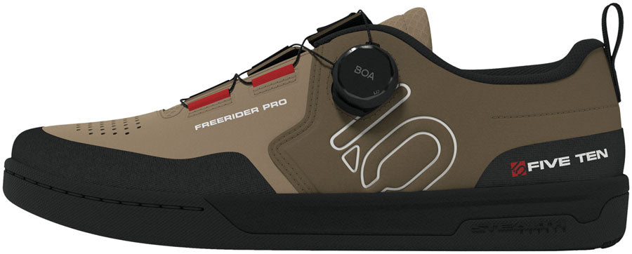 Five Ten Freerider Pro Boa Flat Shoes - Men's Cardboard/Off White/Core BLK 14